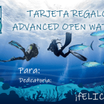 tarjeta regalo advanced open water