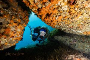 La Herradura buceo punta de la mona