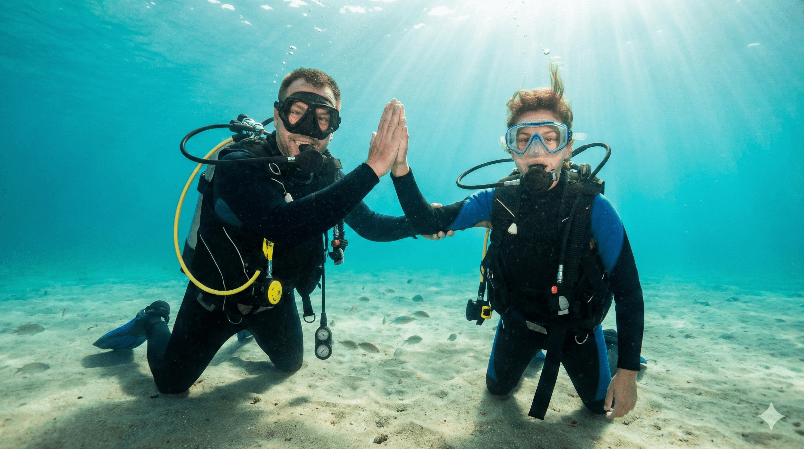 bautismo vs scuba diver